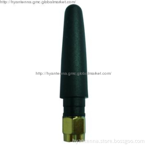 Small 433M 2dBi Rubber Antenna With SMA Male Connector (factory)